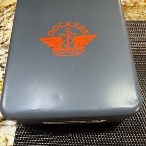 Dockers bifold brown leather wallet